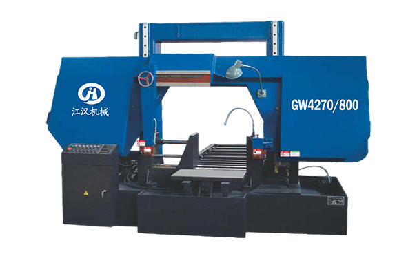 龙岗GW4270/800双柱龙门卧式带锯床